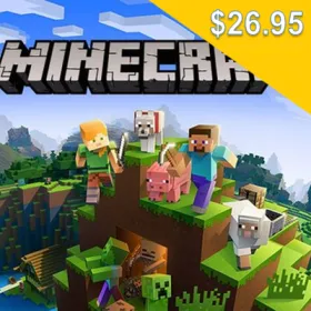 Minecraft (for PC/Mac $26.95) Minecraft (for PC/Mac $26.95)